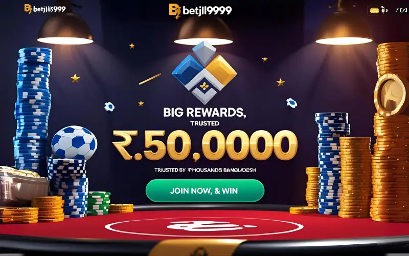 betjili9999 : Happy Bangladeshi players celebrating big winnings on mobile with confetti.