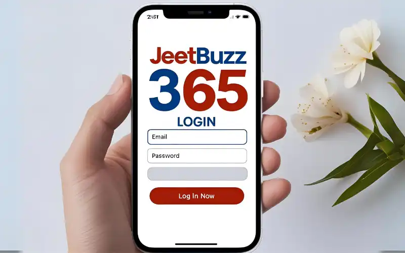 Jeetbuzz 365 login screen on mobile