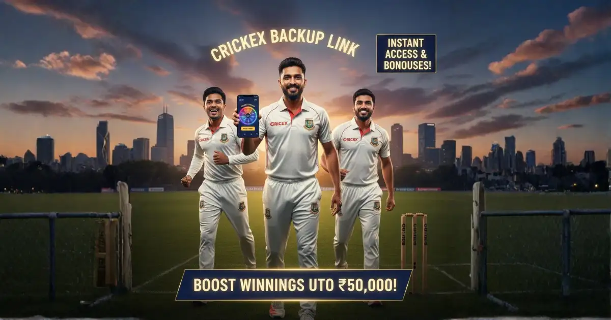 Dhaka player using the crickex backup link for fast access and big winnings up to ৳50,000